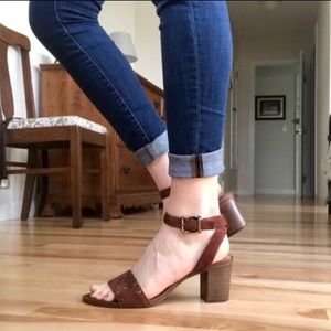 CLARKS Suede Heels